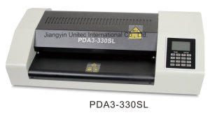 PDA3-330SL Heating Lamp 4 Rollers Pouch Laminator (wiith LCD Display)